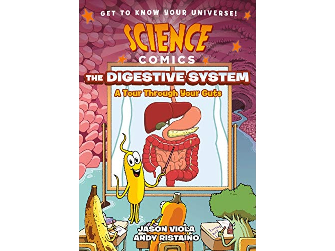 Livro Science Comics The Digestive System de Jason Viola (Inglês)