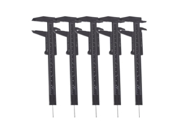 Paquímetro Deslizante Easy And Quick, Plástico Preto, 150 Mm, Conjunto