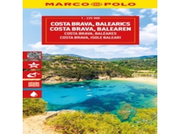 Livro Costa Brava Marco Polo Map de Marco Polo (Inglês)