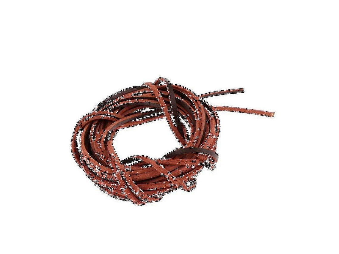 Cordo De Couro Khaki, Tiras Para Joias E Artesanato Diy