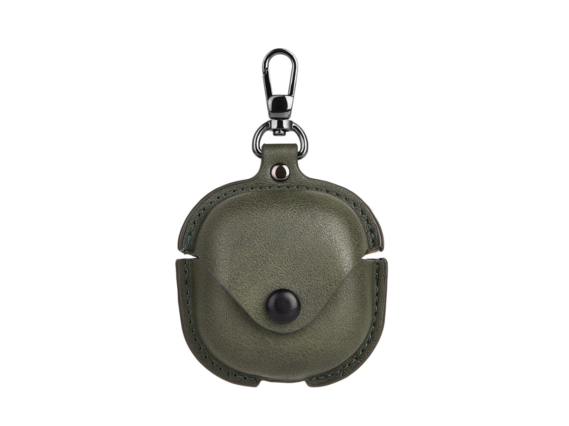 Capa CZHHMART para Samsung Buds 4/4 Pro com Chaveiro em Pu (preta)