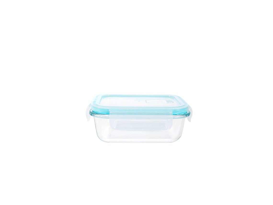 Caixa Hermética Vidro 600ml Pump KASA 1 un