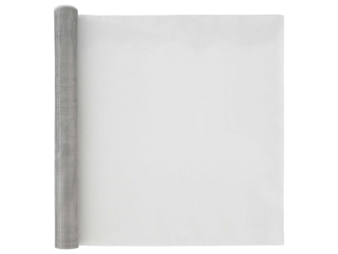 Vidaxl Tela De Malha 80 X 500 Cm 18 Mesh Aço Inoxidável 304 Prateado