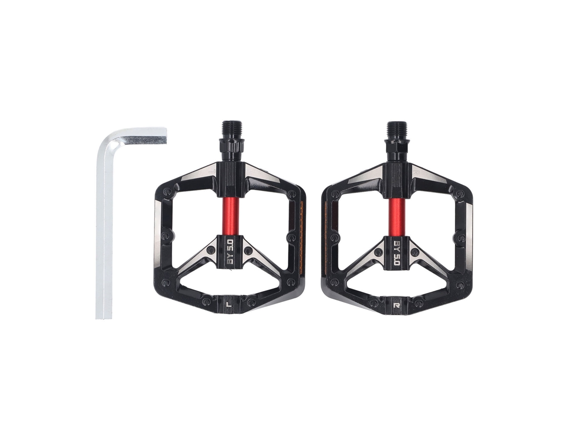 Business pedal de Bicicleta Alumínio 2 Rolamentos Anti Derrapante Refletivo para Montanha e Estrada