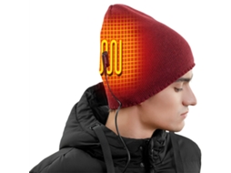 Gorro Tengoo Cinza Com Aquecimento Inteligente 3 Modos À Prova De Vento Moderno Para Esqui Esportes Ao Ar Livre No Outono E Inverno