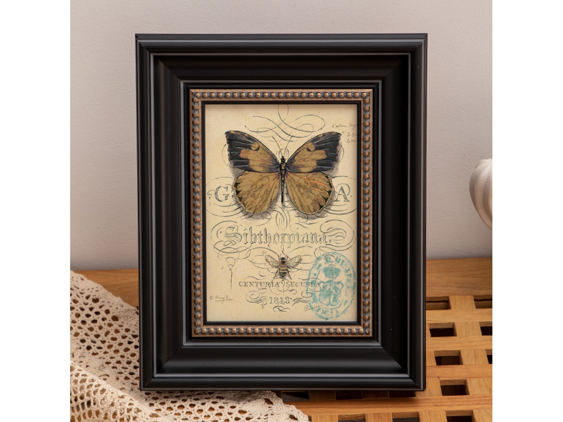 Quadro Para Arranjos Europeus, Prata E Preto, 10 Polegadas, Diâmetro Interno 20,3 * 25,3 Cm (não Inclui Fotos)