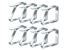 Lurelia Prendedores Toalha Mesa Aço Inoxidável 4 Cm X 8 Clipes Peças Piqueniques Festas