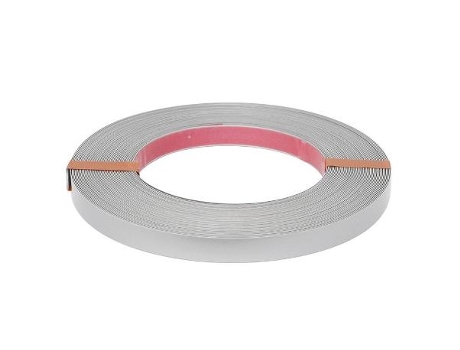 Iana perfil embellecedor para decoración. acabado plata mate ancho 20