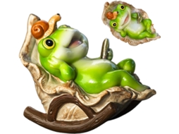 Estátuas De Sapo Para Jardim Estátua De Animal Decoração Externa Pequena Estatueta Decorativa Gokoco