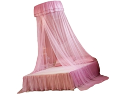 Mosquiteiro Clássico Em Formato De Cúpula Com Detalhes Renda, Ideal Para Pendurar Na Cama Do Quarto Dossel Resistente