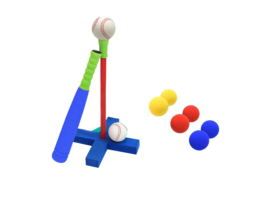 Conjunto De Beisebol Infantil Kindergarten Brinquedo De Treinamento Seguro Soft Para Exterior