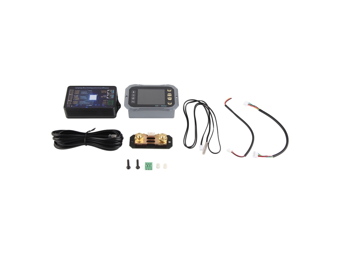 Testador de Bateria Voltmeter Amperímetro