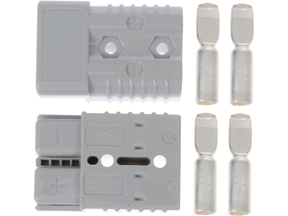 Carregador De Bateria Elétrico Portátil Grande De 175 A E 600 V Com Conector Externo Para Carro.