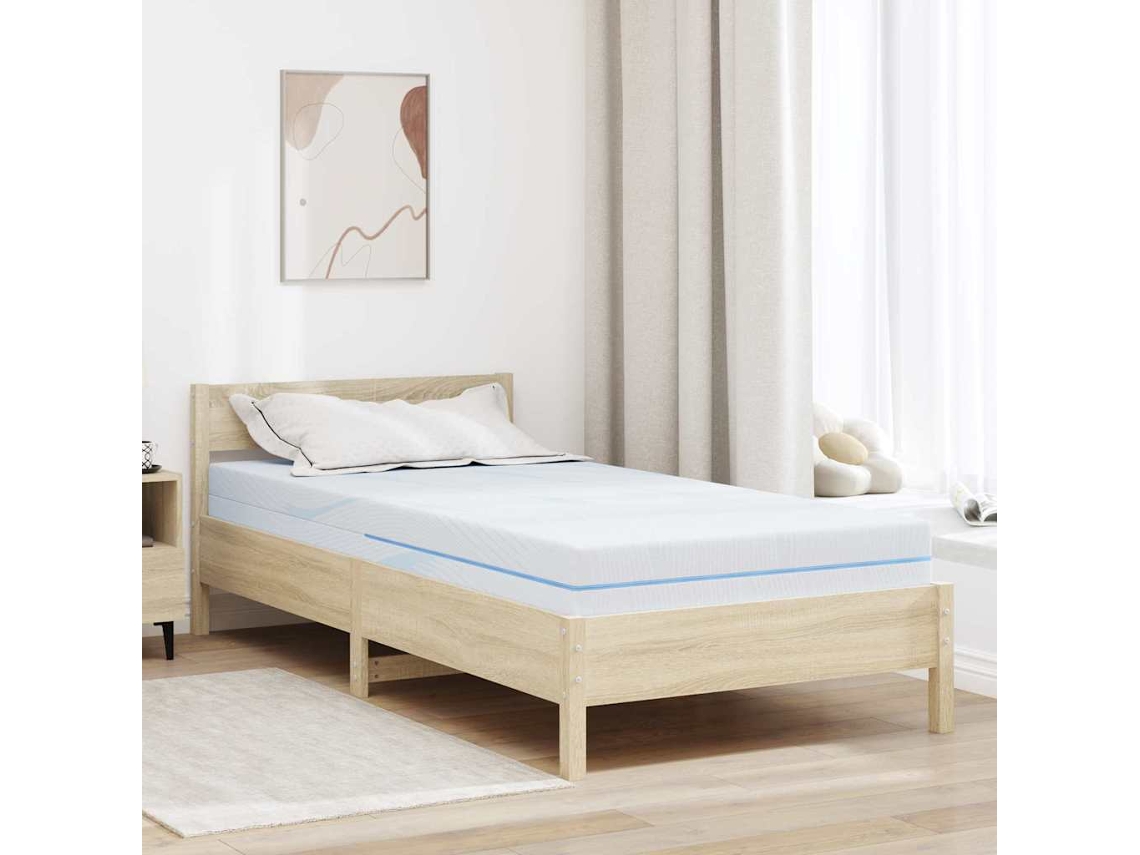 Vidaxl Colchão Médio Firme 120 X 200 Cm Branco