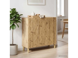 Vidaxl Buffet Carvalho Arttisan 89 X 34,5 X 80 Cm Derivados De Madeira