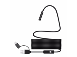 SZSMART  Câmara de Inspecção  Micro Usb Tipo Com Fio Flexível Rígido para Smartphone Android (Cabo de 10M)