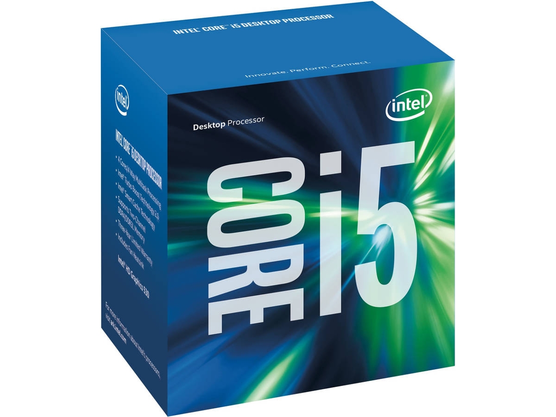 Processador INTEL Core i5-6600K (Socket LGA1151 - Quad-Core - 3.5 GHz)