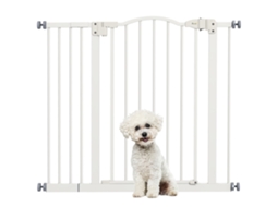 Barreira Ajustável Para Cães 74-94 Cm Branco