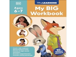 Livro Disney Learning Big Workbook Ages 6-7 de TBS-Penguin Random House Wholesale (Inglês)