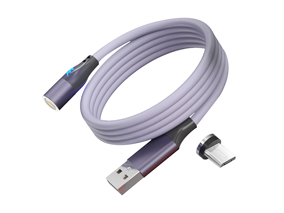 Cabo de Silicone Líquido 3a LAXISCREED com Carregamento Rápido e Magnético