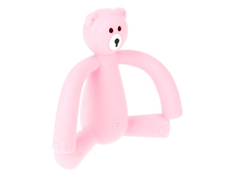 VP SANTÉ Brinquedo de Dentição Bebê Urso Livre de Bisfenol Rosa
