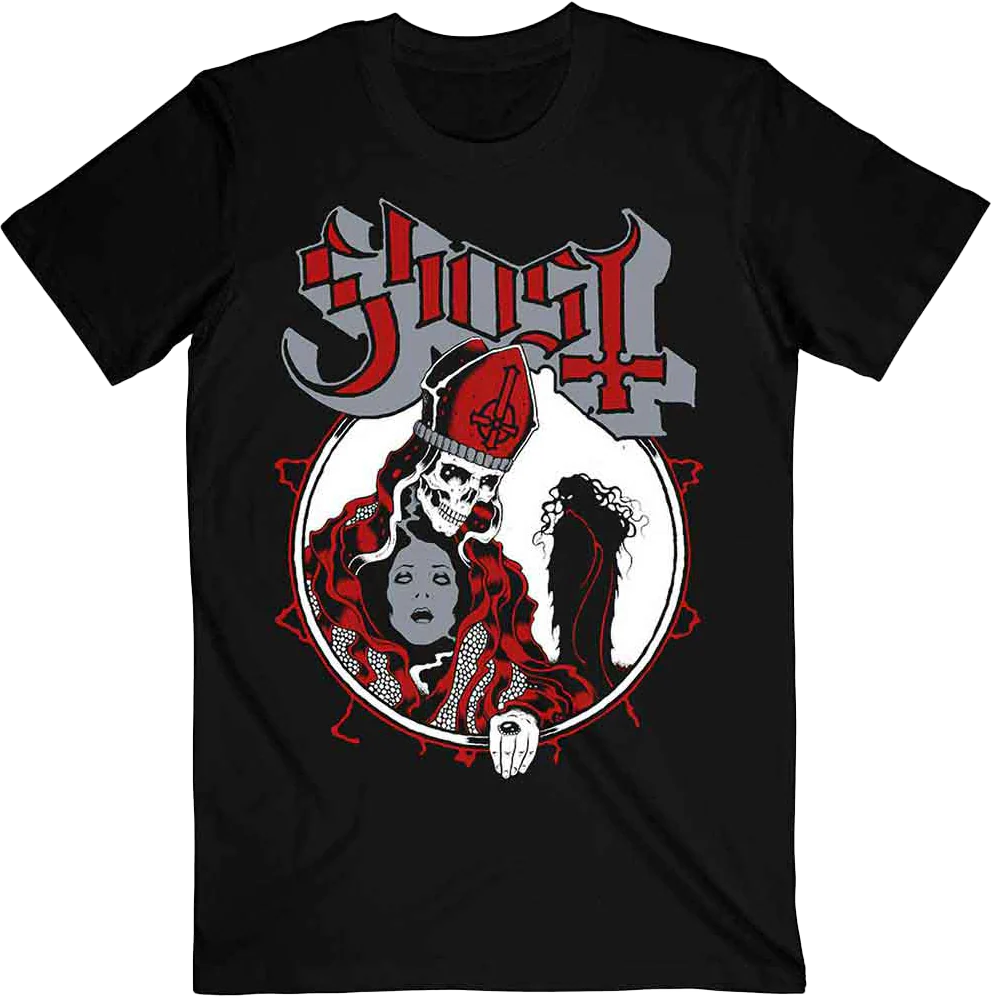 Ghost Hi Red Possession T-shirt Unisex Rockinstone Size:xl