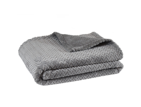 Manta SUPERDECOR Kanpur Cinzento 100x150cm