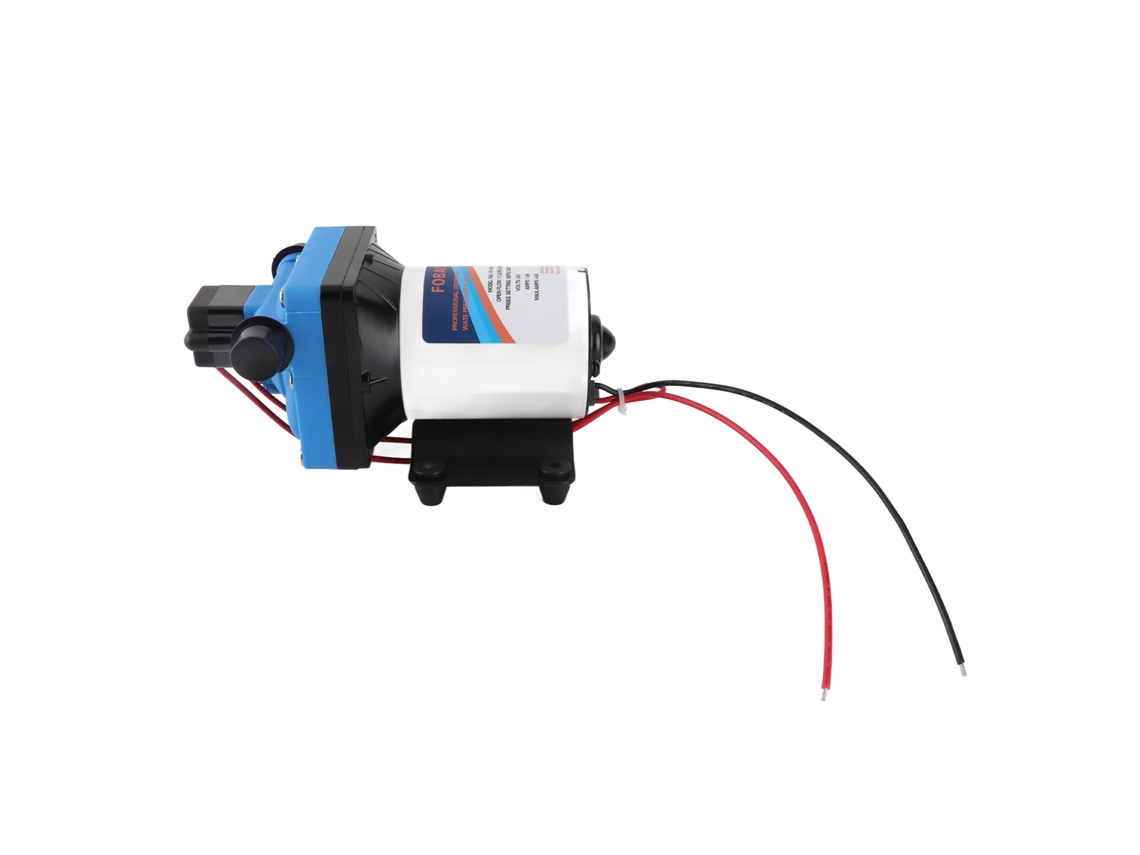 Bomba de membrana 24V 96W para transferência de água com filtro