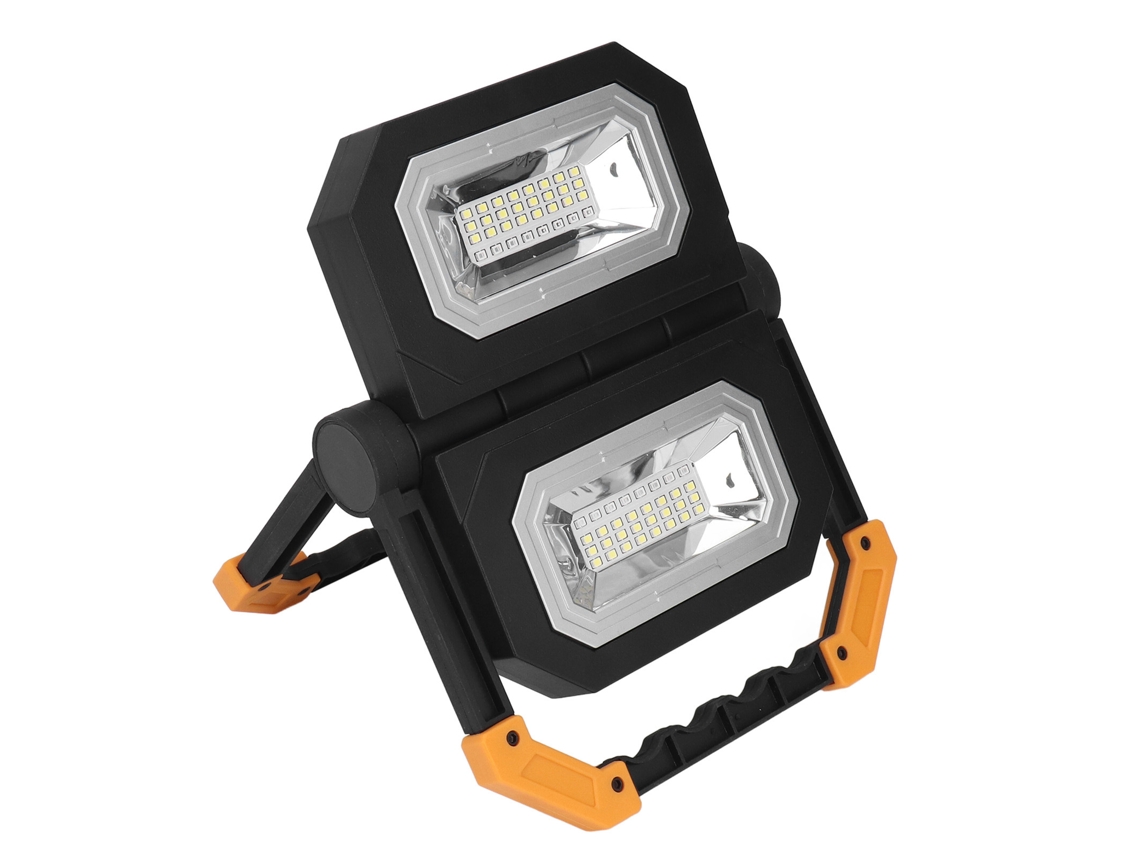 Luz De Trabalho Recarregável Laxiscreed Com 64 Leds E Dimming De 2 Níveis