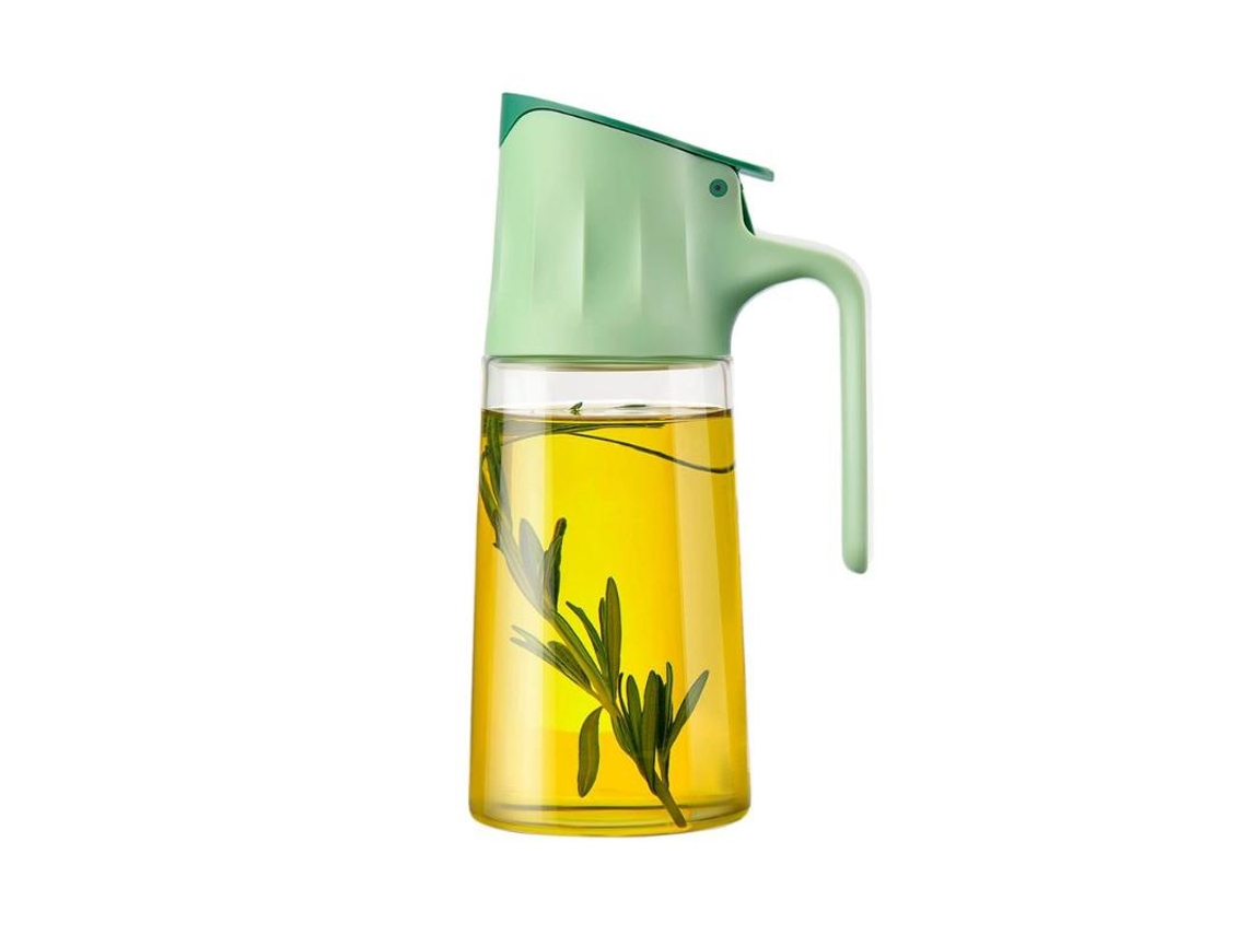 Jarra de vidro para azeite Fackelmann 500ml com rolha automática
