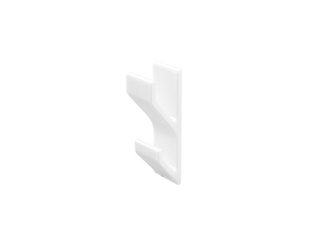 Cabide Adesivo HANSTIK 20X85Mm Branco 2 Unidades