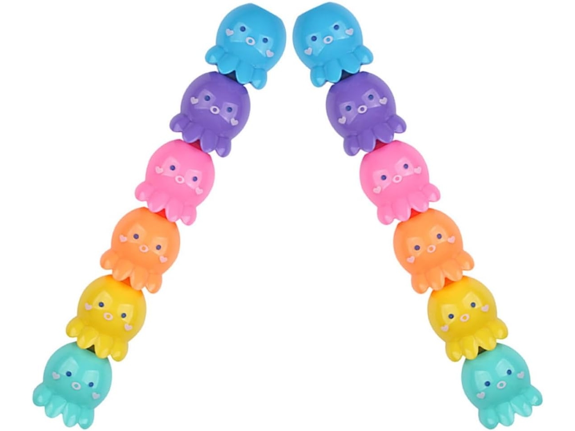 Marcadores E Mini Marcadores Empilháveis Com Design Kawaii De Polvo