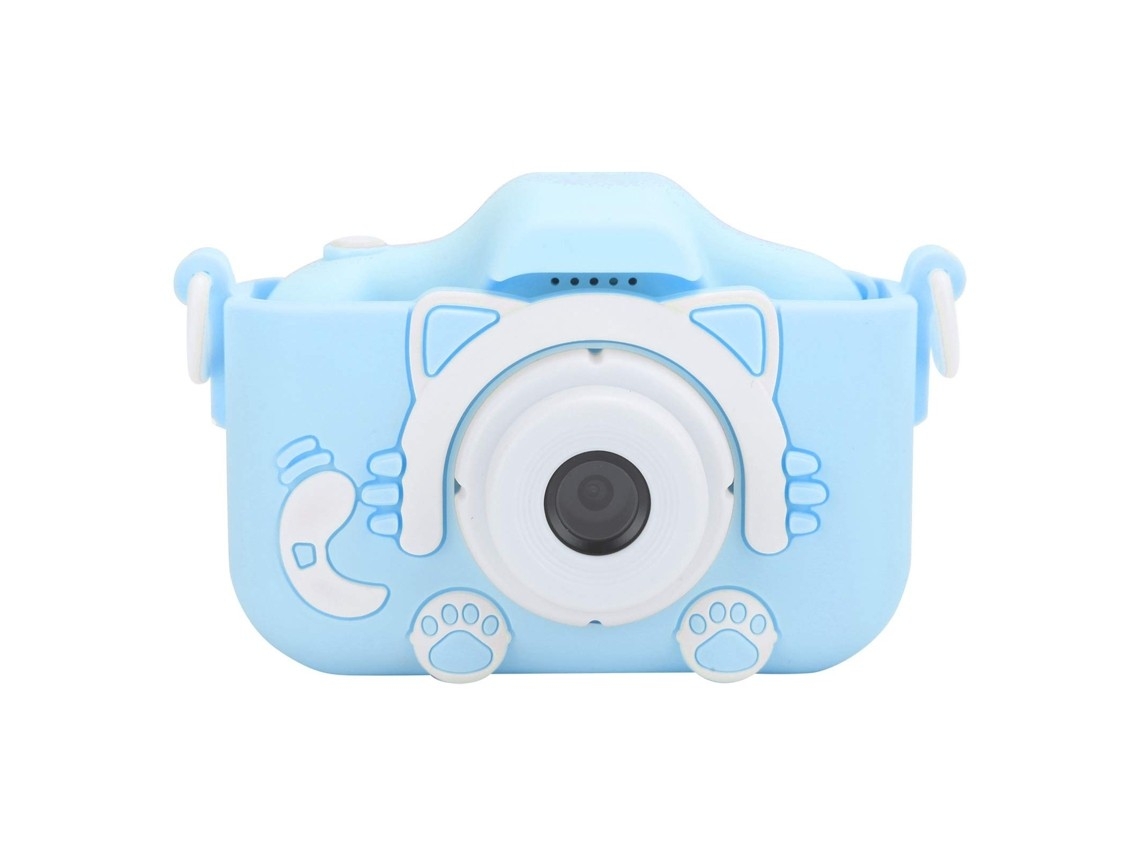 Câmera Infantil Hd Ips De 2 Polegadas Com Cartão De Memória De 32 Gb