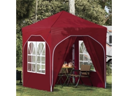 Vidaxl Tenda De Festa Pop-up 192 X 192 X 245 Cm Borgonha