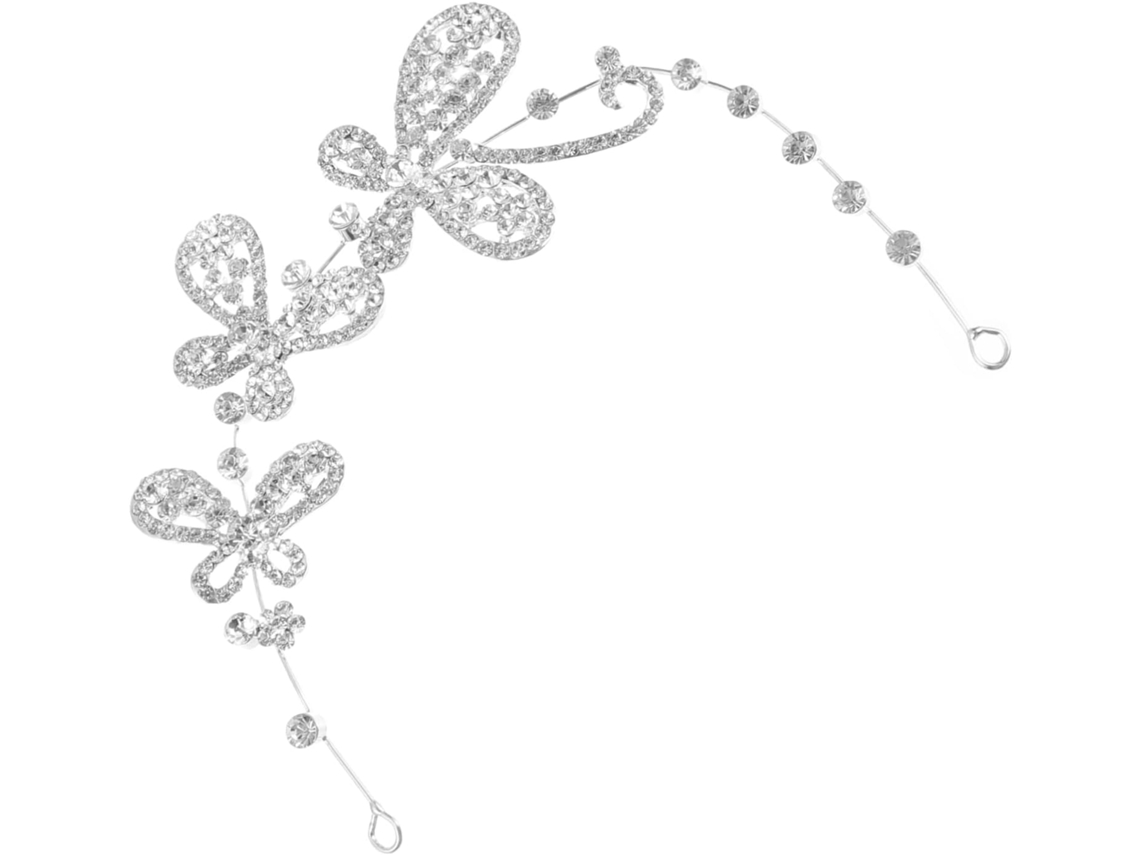Tiara De Strass Para Penteados De Casamento, Com Brilho E Elegância.
