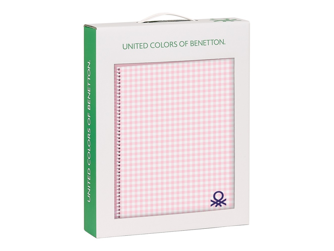 Set de Papelería Benetton Vichy 2 Piezas