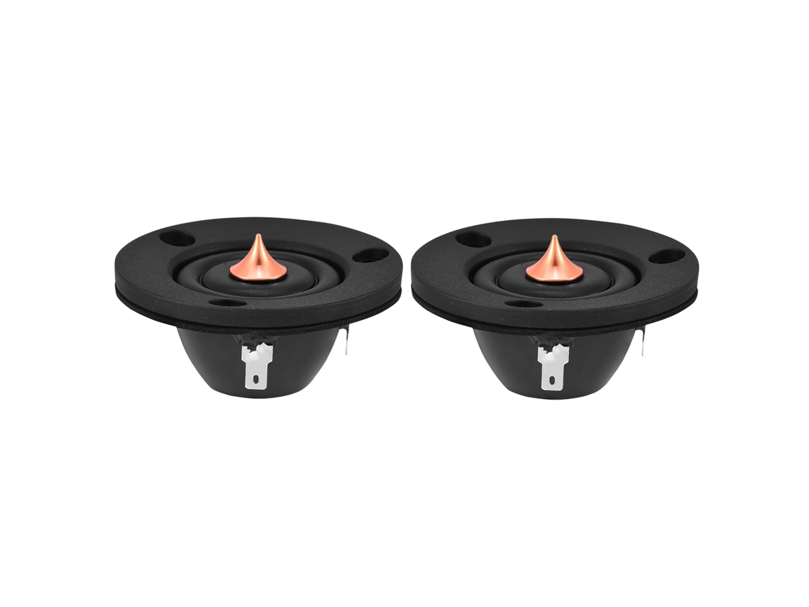 Tweeter Dome De Seda 2" 4ohm 30w Alto Falante Carro 2pcs Alto Falante De Treble
