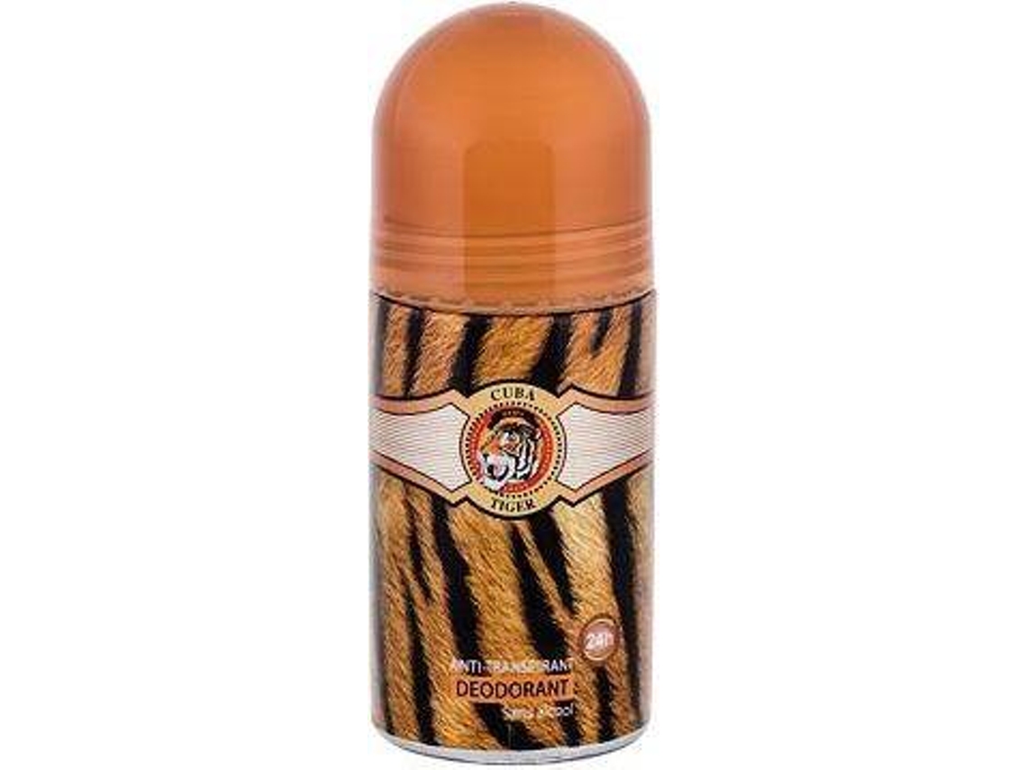 Desodorizante CUBA Jungle Tiger Roll - On  Antiperspirant (50ml)