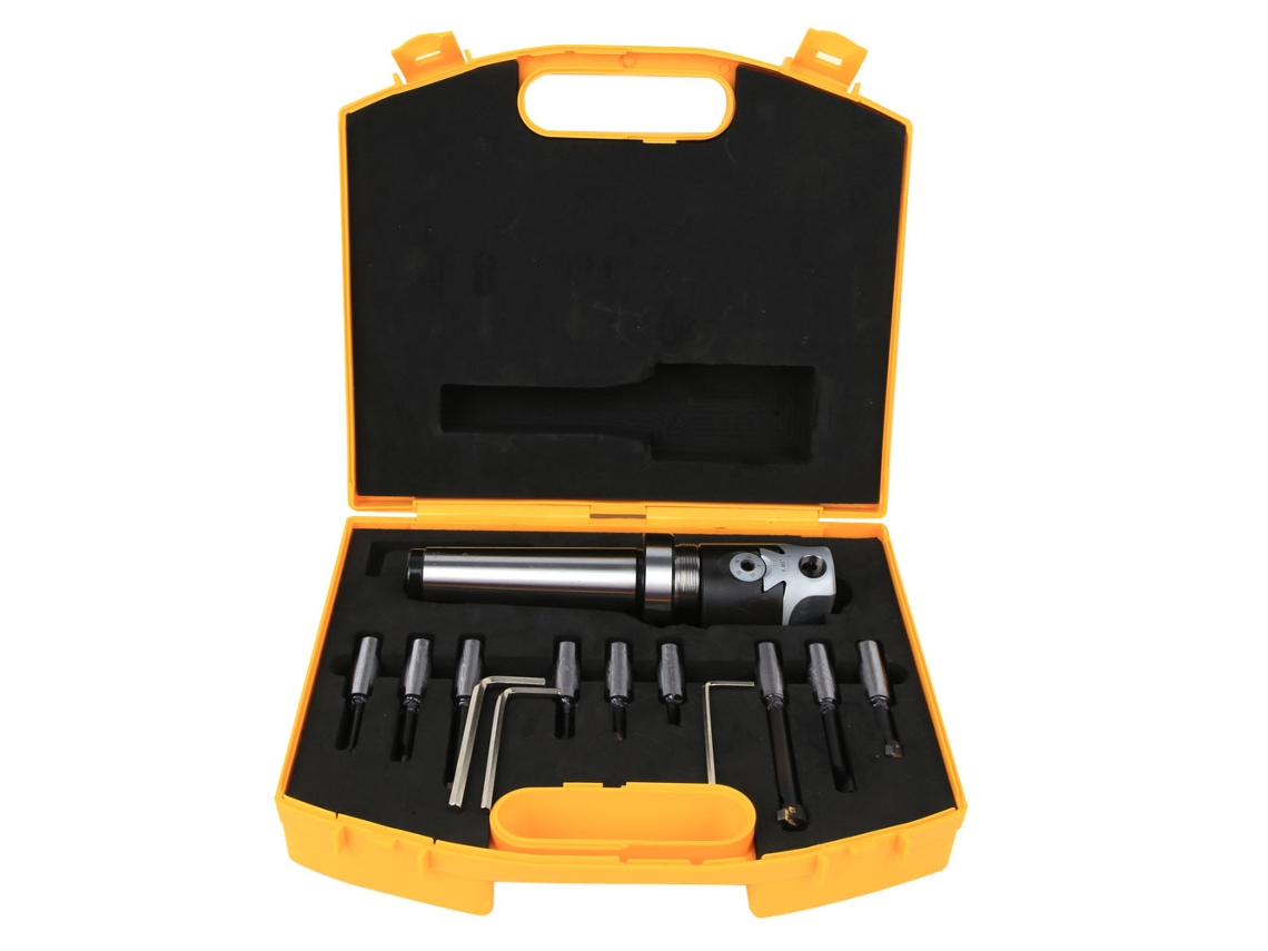 Conjunto De Brocas De Aço Carbono Cnc Com Estojo