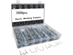 Kit De Reparo Para-choques Carro Com 3000 Grampos Termocolantes 0,6