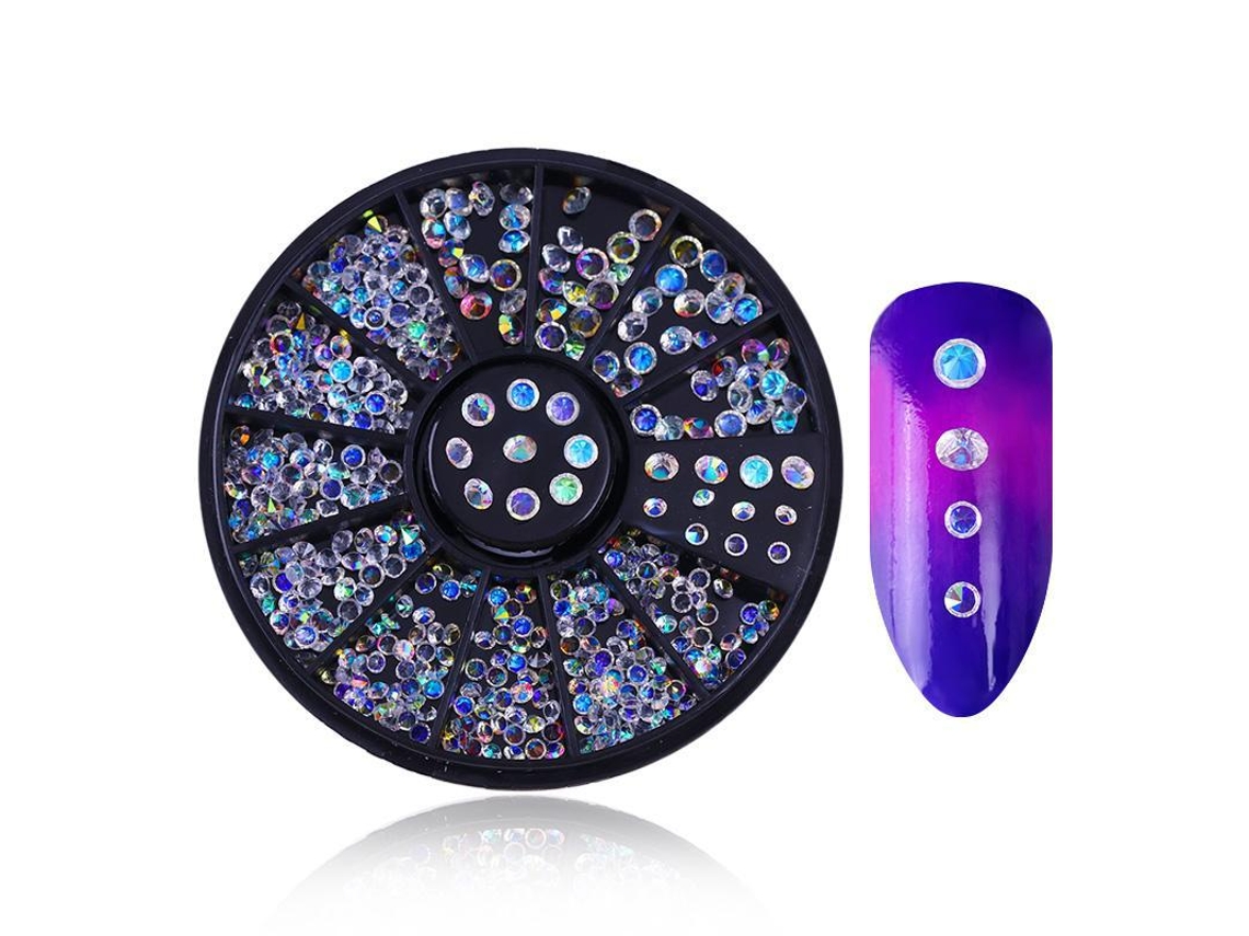 Acessórios para Unhas Decoradas com Strass, Cristais e Aplicações de Strass. MDUG