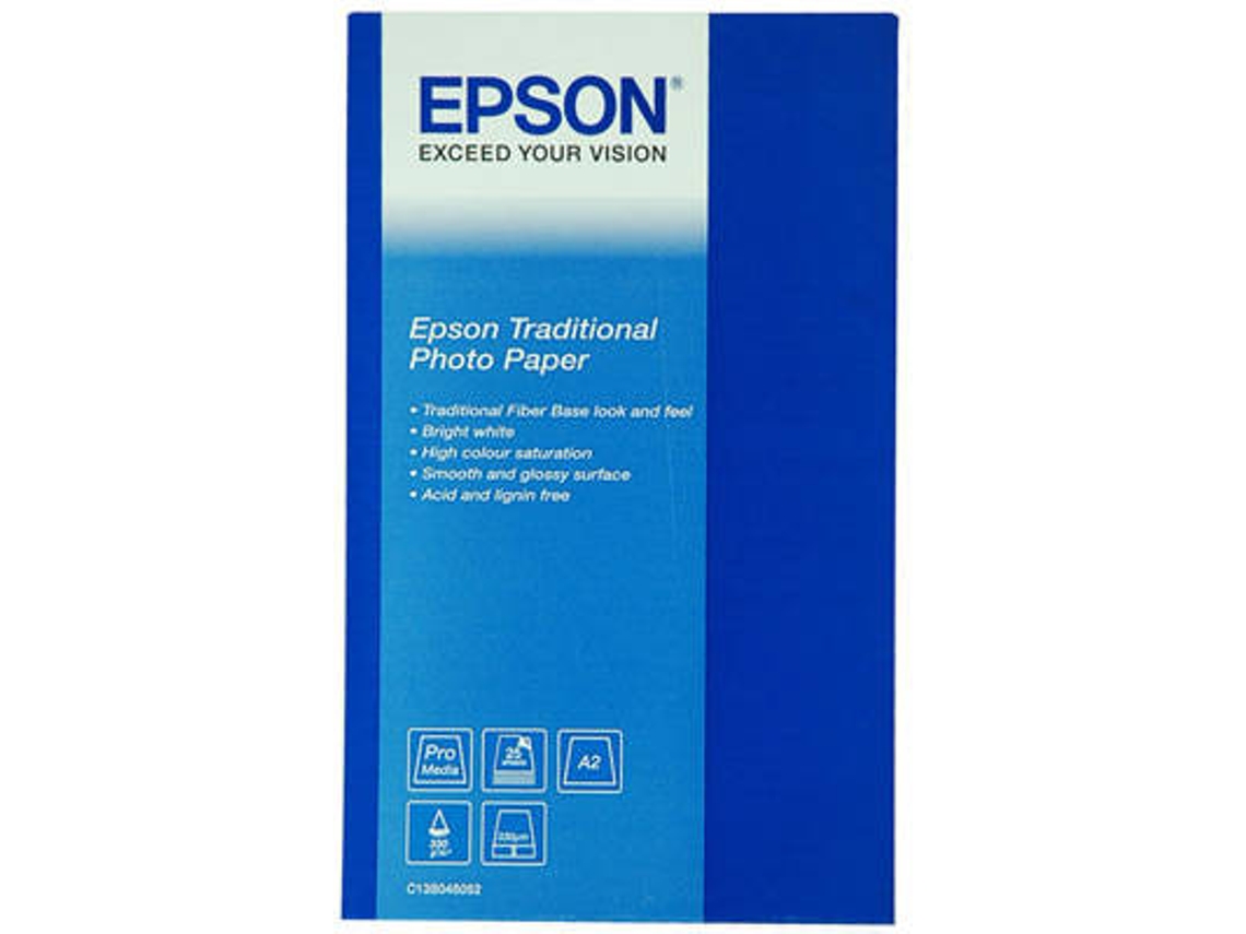 PAPEL EPSON TRADITIONAL FOTO 64X 15 M