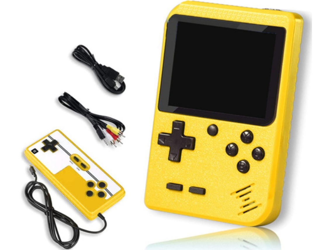 Console De Jogos Retrô Portátil Para Dois Brilvibera