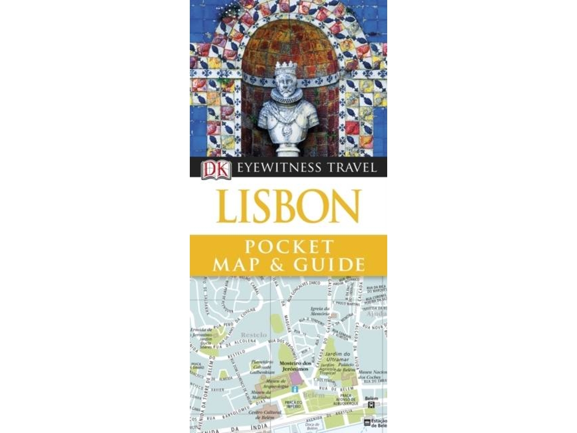 Livro DK Eyewitness Pocket Map and Guide: Lisbon (Inglês)