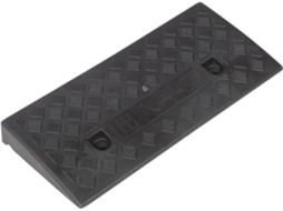 Tapete antiderrapante para rampa com 5 cm de altura, ideal para portas de correr.
