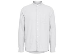 Camisa Solid Allan China White