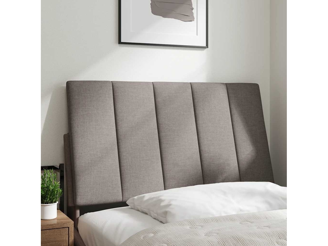 Headboard Cushion, Headboard Cushions Vidaxl Cinzento-acastanhado Tecido (80 Cm)