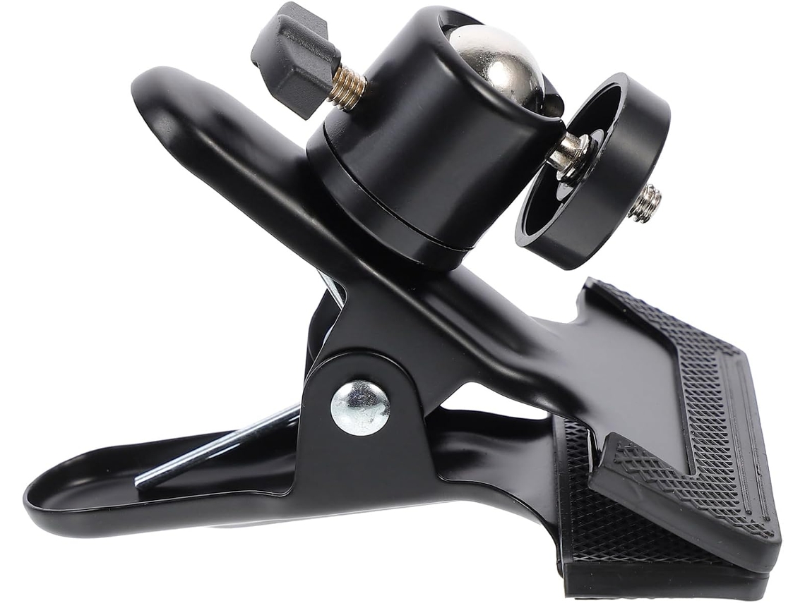 Braçadeira Resistente Para Tripé E Suporte De Flash, Com Design De Cabeça