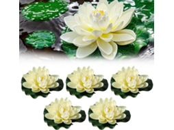 Flores de Lótus Flutuantes, Flores Flutuantes À Prova 'água, Lírio 'água Artificial de Espuma AQUAFORGE