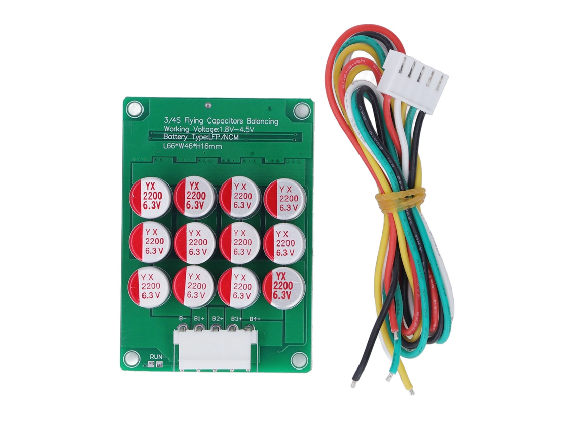 Equalizador Ativo de Bateria 4s para Células de Lítio Ternário LFP 1.8-4.5v, Placa de Equilíbrio